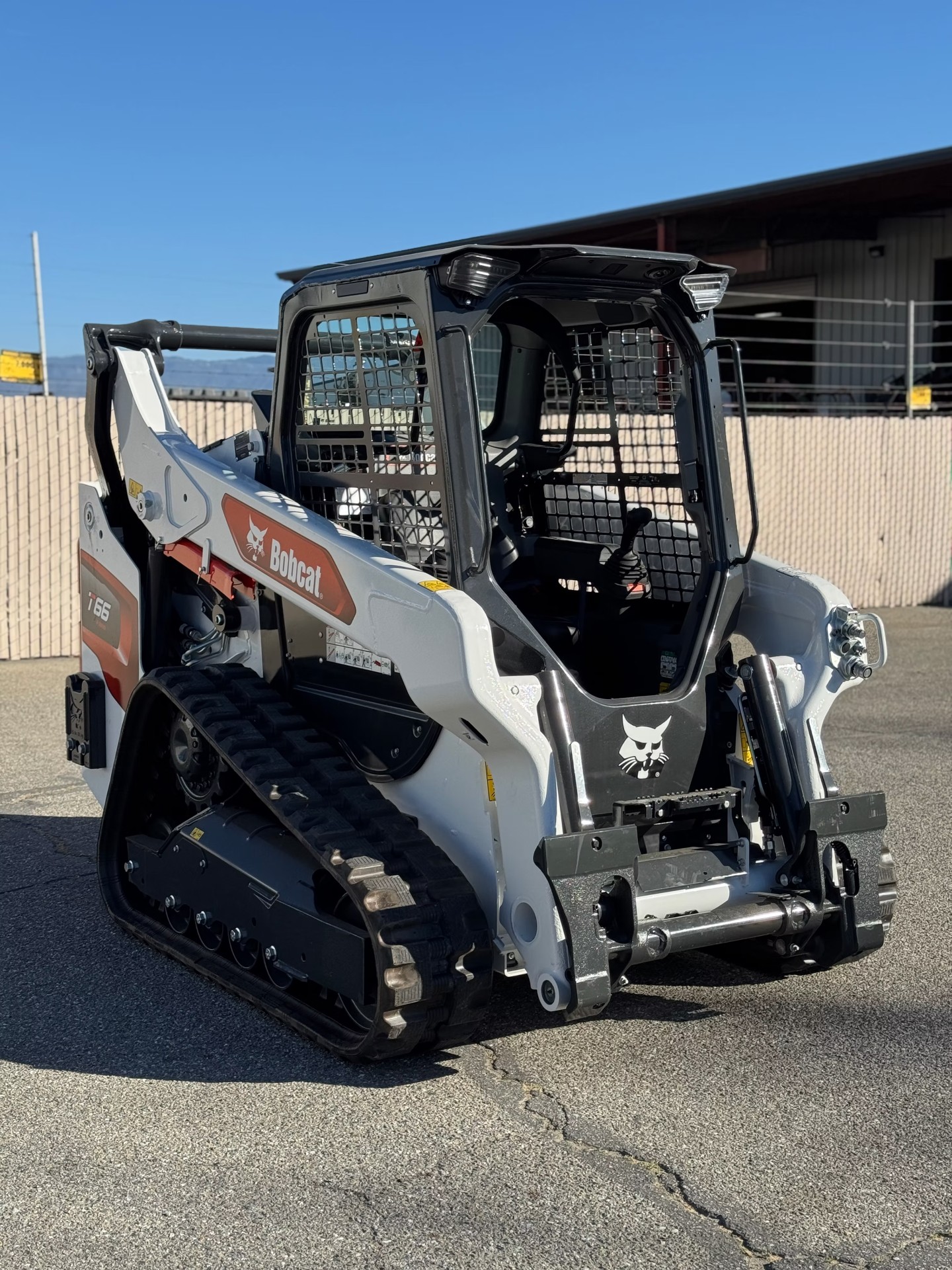 Bobcat T66 compact track loader available for rent in Houston TX